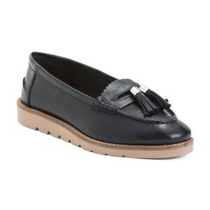 JELAVU Leather Luna Loafers